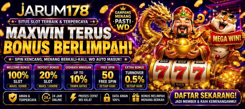 Spanduk Musang178 kemenangan beruntun — bonus melimpah, WD cepat otomatis