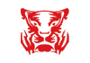 Logo REDTIGER — penyedia permainan slot resmi Musang178